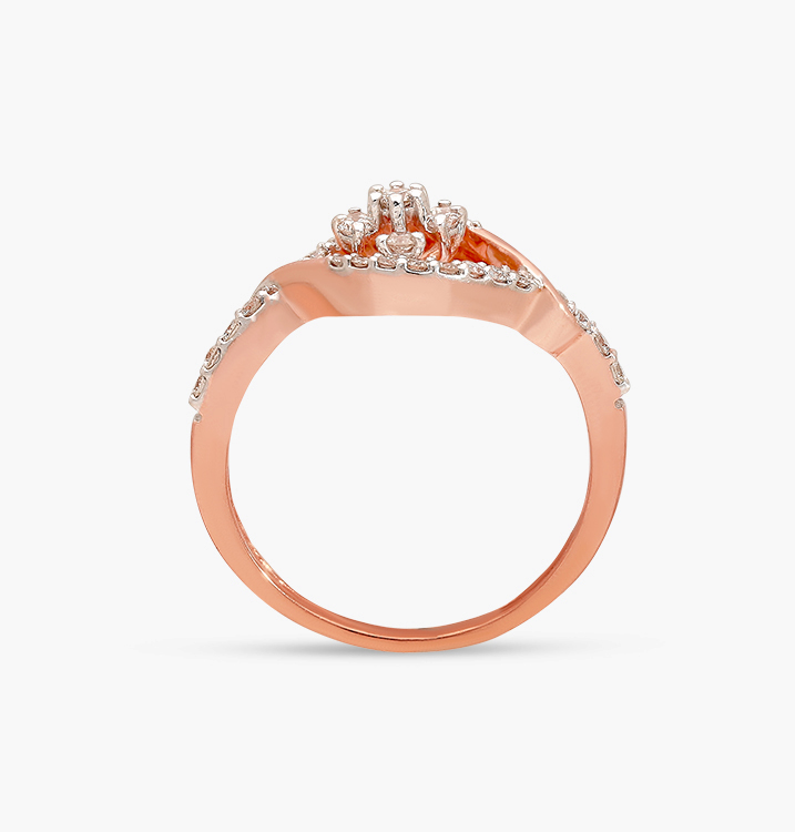 The Flower Clasp Ring